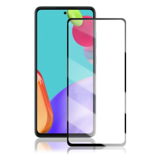 Samsung Galaxy A52 4G a 5G / A52s 5G / A53 5G Ochranné tvrzené sklo černé 3D