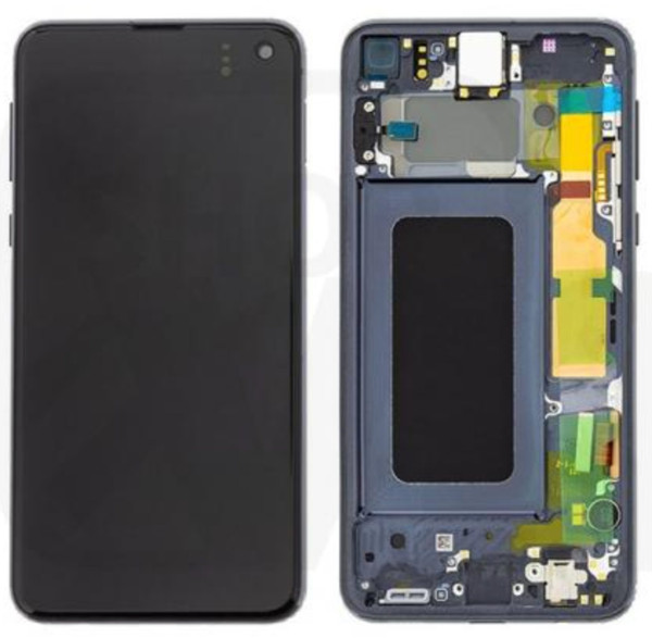 Samsung Galaxy S10e LCD displej dotykové sklo černé G970 (Service Pack)