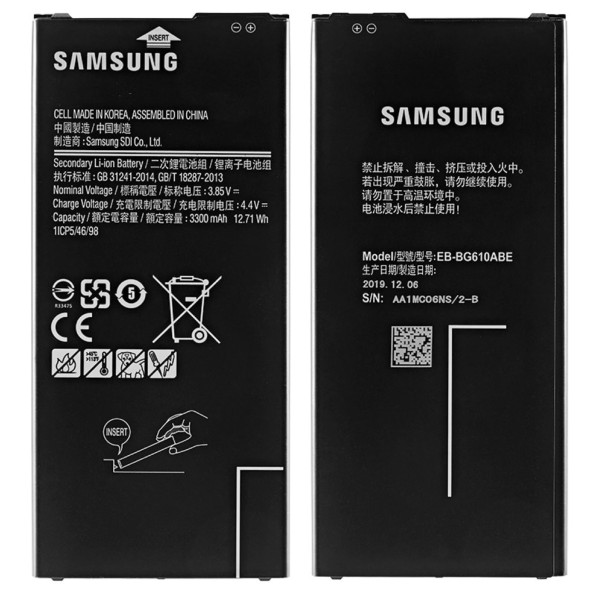 EB-BG610ABE baterie Samsung Galaxy J4+/J6+ baterie 3300 mAh J415/J610