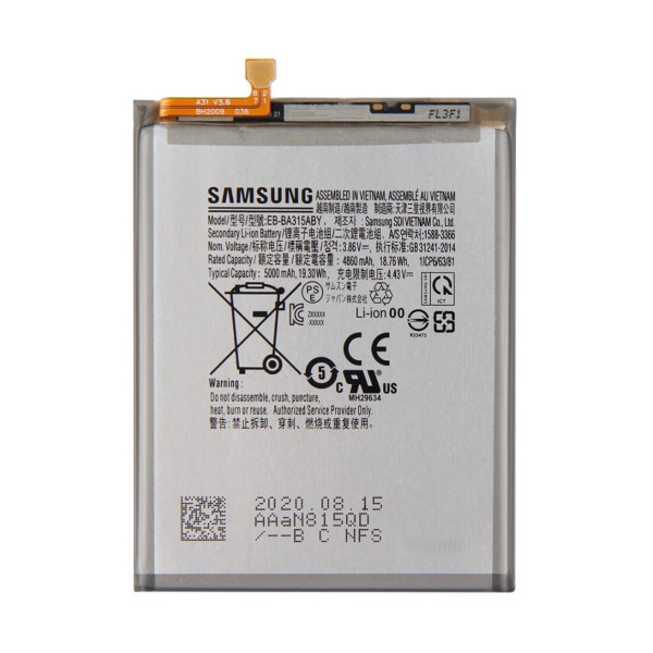 Baterie EB-BA315ABY pro Samsung Galaxy A22/A31/A32 Li-Ion 5000mAh (Service Pack)