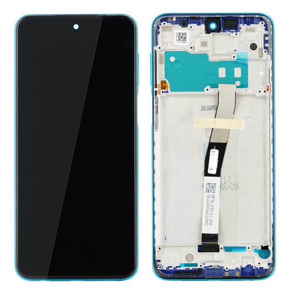 Xiaomi Redmi Note 9S / Note 9 Pro LCD displej dotykové sklo Aurora blue (Service Pack)