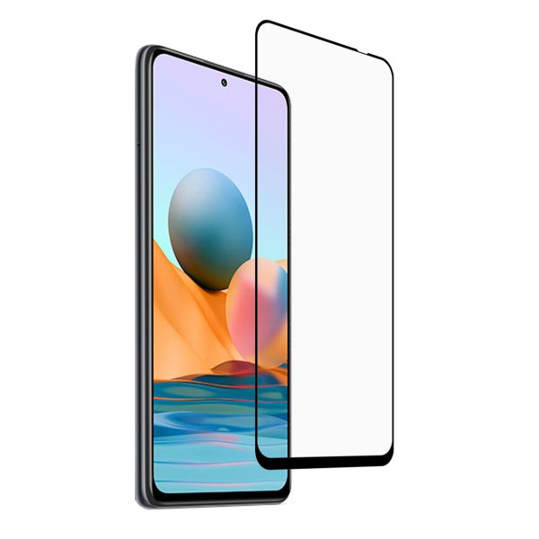 Xiaomi Redmi Note 10 Pro ochranné tvrzené sklo na displej 2,5D černé