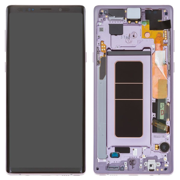 Samsung Galaxy Note 9 LCD Amoled displej Originál včetně rámečku N960 (Service Pack) Purple