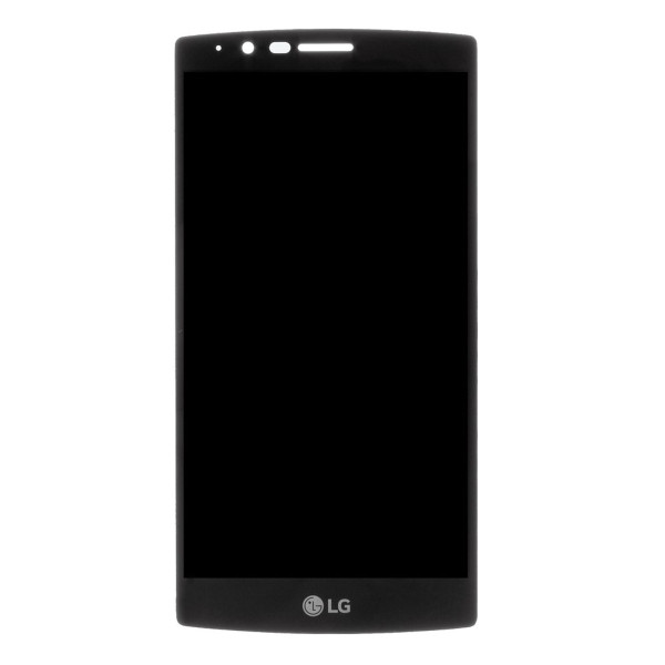 LG G4 LCD displej dotykové sklo komplet přední panel černý H815