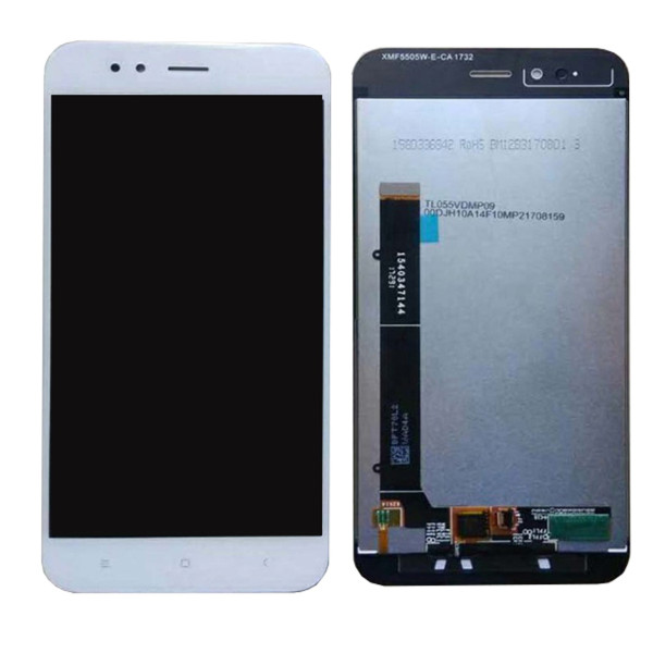 Xiaomi Mi A1 LCD displej dotykové sklo bílé