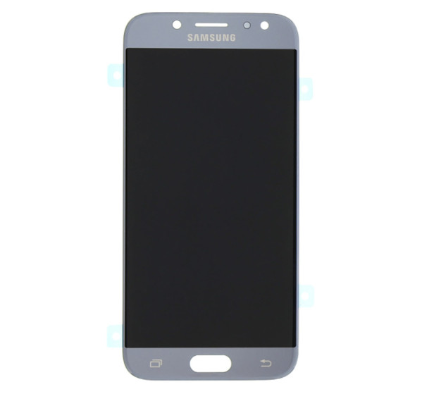 Samsung Galaxy J5 2017 Amoled LCD displej dotykové sklo stříbrné J530F (Service Pack)