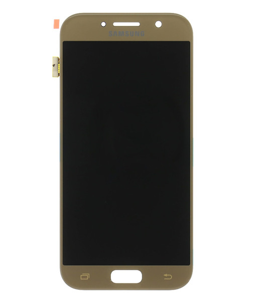 Samsung Galaxy A5 2017 LCD displej dotykové sklo zlaté A520F (Service Pack)