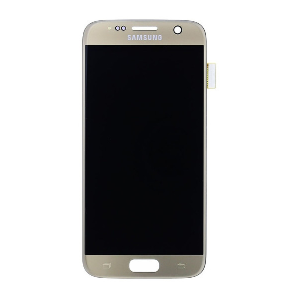 Samsung Galaxy S7 LCD displej dotykové sklo zlatý G930 AMOLED (Service Pack)