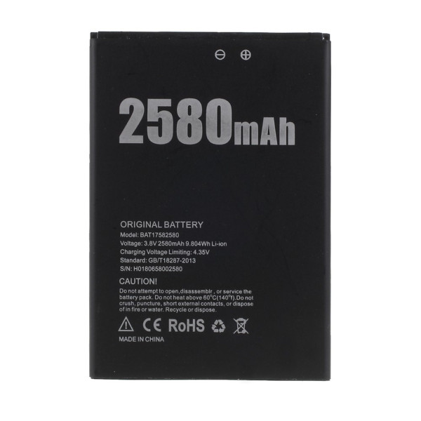 Doogee X20 Baterie BAT17582580 (2580mAh)