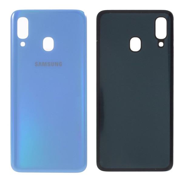 Samsung Galaxy A40 zadní kryt baterie světle modrý A405