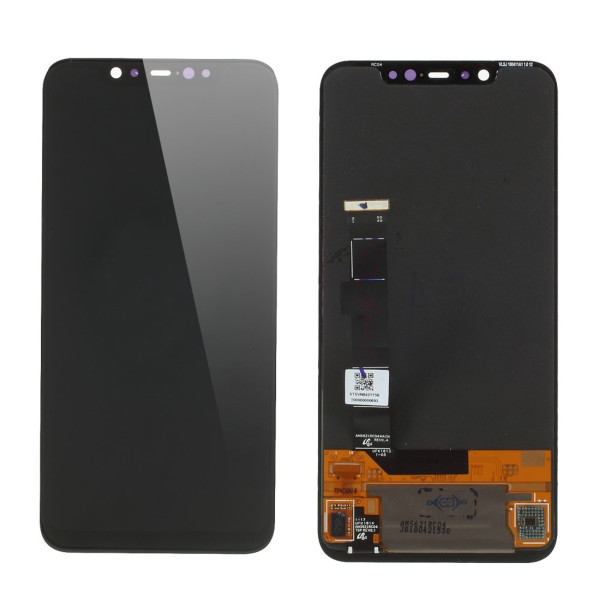 Xiaomi Mi 8 LCD displej dotykové sklo komplet přední panel černý