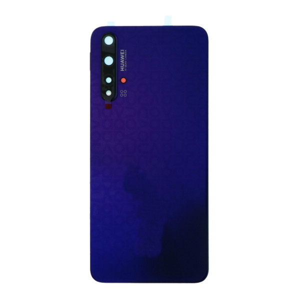 Huawei Nova 5T zadní kryt baterie fialový včetně krytky fotoaparátu