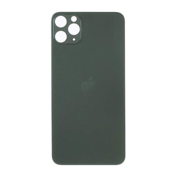 Zadní skleněný kryt baterie zelený s větším otvorem pro kamery pro Apple iPhone 11 Pro Max