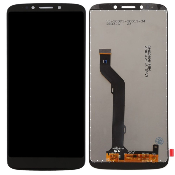 Motorola Moto E5 Plus LCD displej dotykové sklo černé komplet přední panel xt1924-1