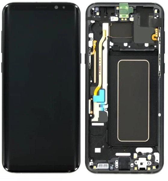 Samsung Galaxy S8 Plus G955 LCD displej dotykové sklo (Service Pack) black