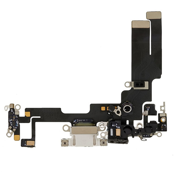 Flex konektor Apple iPhone 14 nabíjení port bílý mikrofon OEM