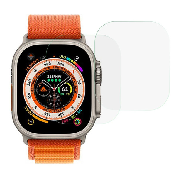 Ochranné tvrzené sklo 2,5D pro Apple Watch Ultra 2 / Ultra 49mm (2 kusy)