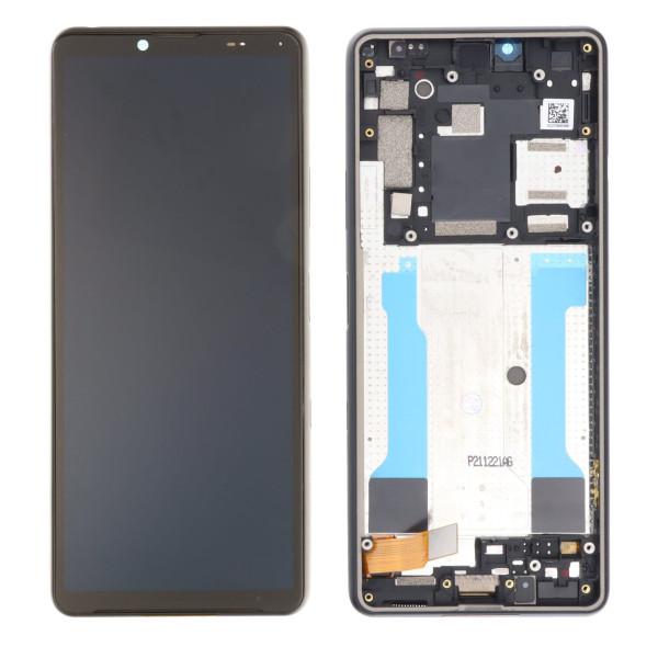 Sony Xperia 10 III LCD displej dotykové sklo černé (OEM) Black