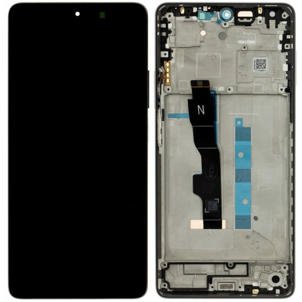 Xiaomi Redmi Note 13 Pro / Poco X6 LCD displej dotykové sklo včetně rámečku originální (Service Pack) White