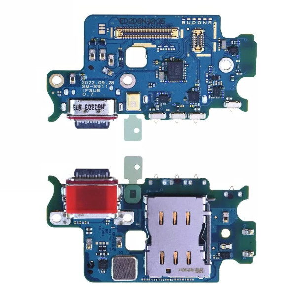 Samsung Galaxy S23 S911 nabíjecí konektor sub board mikrofon originální (Service Pack)