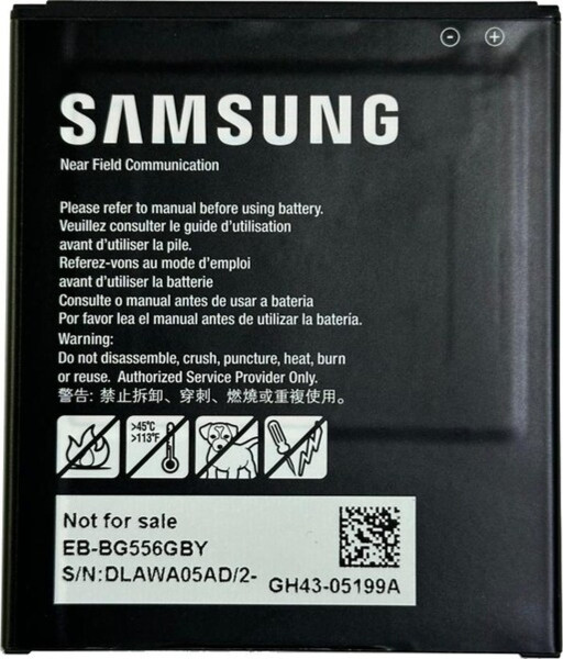 Baterie EB-BG556GBY Samsung Galaxy Xcover 7 G556B originální (Service Pack)