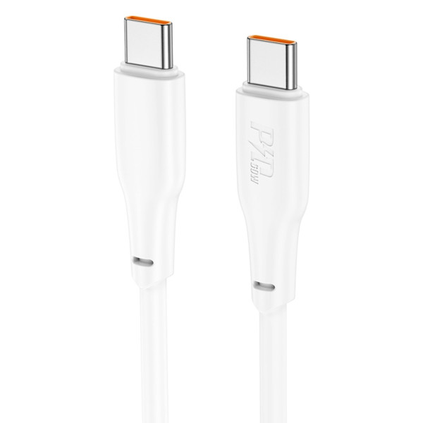 USB-C na USB-C kabel Hoco X93 60W 3A (1m) bílý