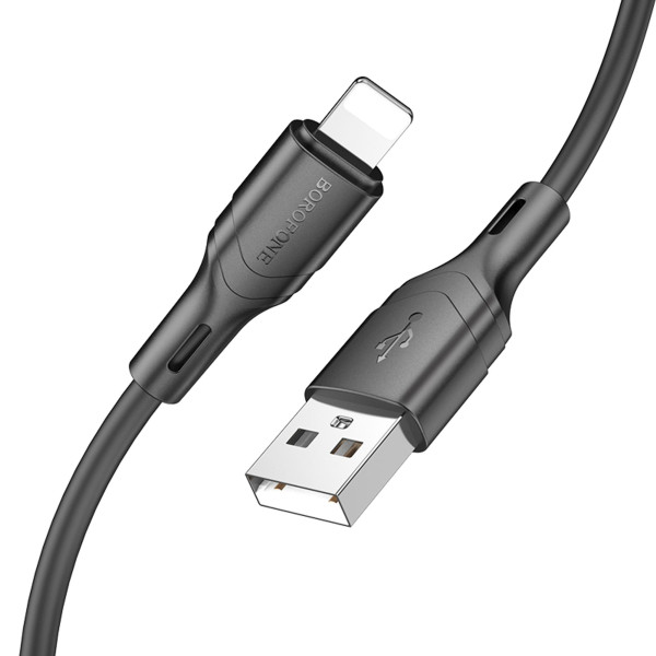 USB-A na Lightning kabel Borofone BX99 18W 2A (1m) černý