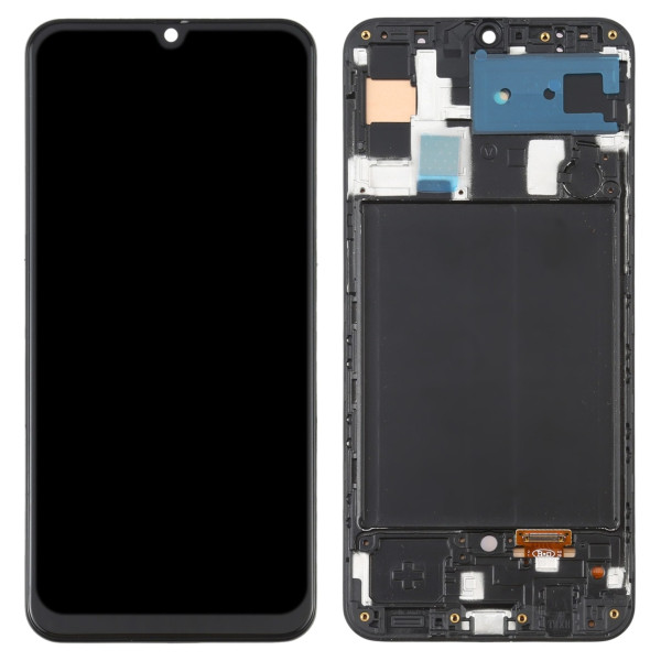 Samsung Galaxy A50 LCD displej dotykové sklo A505 včetně rámečku (SWAP)