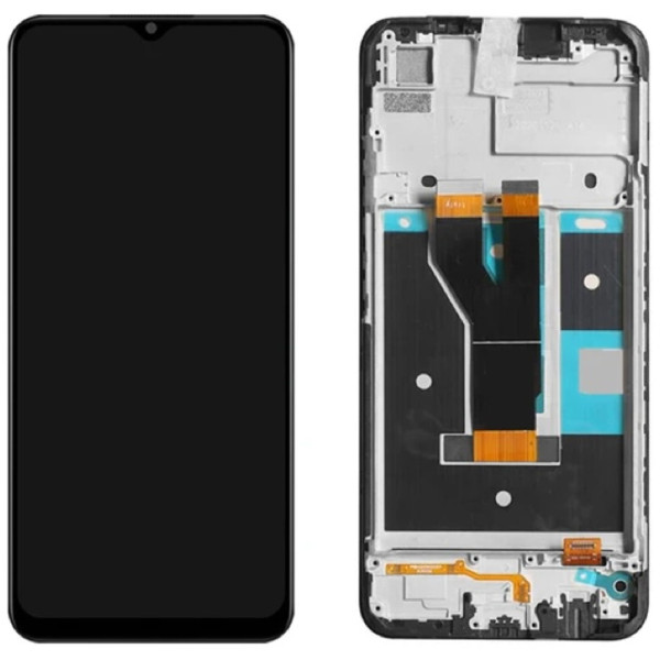 Realme C11 (2021) RMX3231 LCD displej dotykové sklo (včetně rámečku)