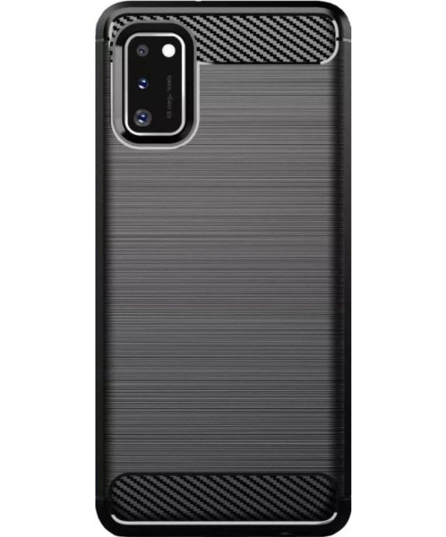 Pouzdro Carbon Samsung Galaxy A41 (Černé)